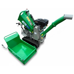 Biotrituratore con cingoli e cassetto GEO ITALY ECO8 DUMPER