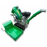 Bio shredder with tracked and drawer GEO ITALY ECO8 DUMPER