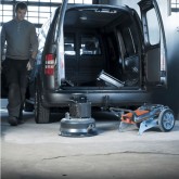 HUSQVARNA PG 280 Single-Phase Grinder Polisher 280 mm + 2 PACKS OF 3 SEGMENTS G673D