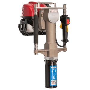 Pro Iberfence IBF-107 stake nailer with Honda GX35 engine