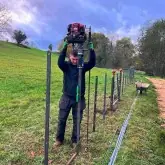 Цвяхокол Pro Iberfence IBF-107 з двигуном Honda GX35