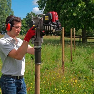 Macchina guidapalo pro Iberfence IBF-107 Motore Honda GX35