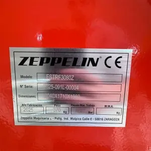 Triturador de galhos para trator Zeppelin 3080 Z 130 mm