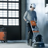 Ponceuse Ébarbeuse Husqvarna PG 450 450 mm + 3 PACKS DE 3 SGTOS. G625D