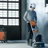 Ponceuse Ébarbeuse Husqvarna PG 450 450 mm + 3 PACKS DE 3 SGTOS. G625D