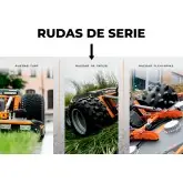 Raymo TORPEDO 4WD ZTR electric brushcutter and mower robot