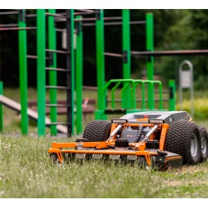 Електрична мотокоса та газонокосарка Raymo TORPEDO 4WD ZTR