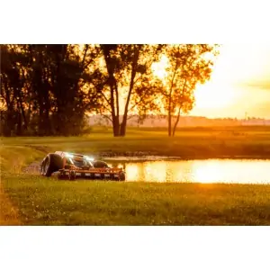 Raymo TORPEDO 4WD ZTR electric brushcutter and mower robot