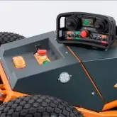 Robô corta-mato e corta-relva elétrico Raymo TORPEDO 4WD ZTR