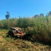 Raymo TORPEDO 4WD ZTR electric brushcutter and mower robot