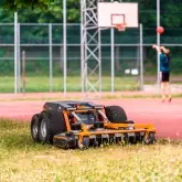 Raymo TORPEDO 4WD ZTR electric brushcutter and mower robot