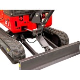 Mini pelle Rhinoceros XN28ZC avec cabine, moteur Kubota 19 HP