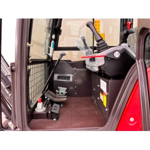 Mini pelle Rhinoceros XN28ZC avec cabine, moteur Kubota 19 HP