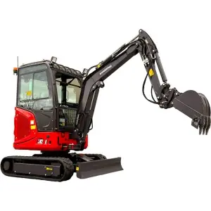 Міні-екскаватор Rhinoceros XN28ZC з кабіною, двигун Kubota 19 к.с