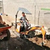 Mini excavadora eléctrica Zeppelin Pincher híbrida 400V