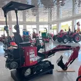 copy of Mini gasoline excavator Zeppelin Mini Pincher 13.5 HP