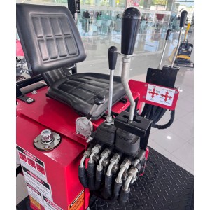 copy of Mini gasoline excavator Zeppelin Mini Pincher 13.5 HP