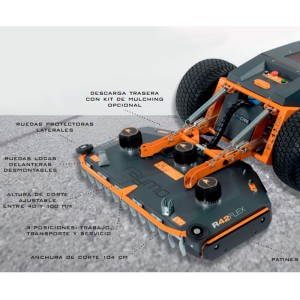 Cabezal cortacésped R42 FLEX Raymo 104 cm