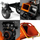 Mulcher Zeppelin con rimorchio omologato 35 CV