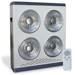 Rhino industrial radiant heater with 4 panels 3000 W