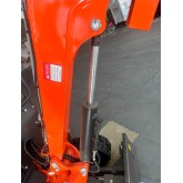 Super kit Mini escavadora Rhinoceros 108 1T + 6 acessórios