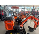Super kit Rhinoceros 108 1T mini-excavator + 6 accessories