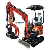 Super kit Mini-pelle Rhinoceros 108 1T + 6 accessoires