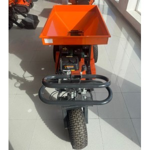 Epandeur d'engrais à essence Zeppelin Moteur ES71928 Loncin 196 cc