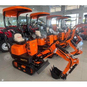 Miniexcavadora pequeña Zeppelin MiniRhino 562 Kg