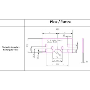 Sollevatore anteriore per trattore Geo Italy Sollevatore anteriore 1000 25-80 CV