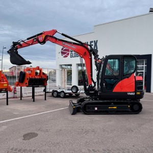 Miniescavatore con motore Yanmar Zeppelin Rhinoceros 60E 6 T