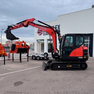 Yanmar engine mini-excavator Zeppelin Rhinoceros 60E 6 T