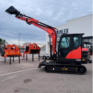 Miniescavatore con motore Yanmar Zeppelin Rhinoceros 60E 6 T