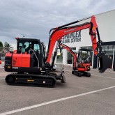 Miniexcavadora motor Yanmar Zeppelin Rhinoceros XN60