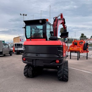 Міні-екскаватор з двигуном Yanmar Zeppelin Rhinoceros 60E 6 T