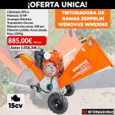 Cippatrice Zeppelin Wenovus WNS306E 15 HP AE