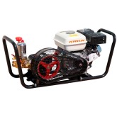 Bancada de fumigación gasolina 6,5 HP con manguera 30 m