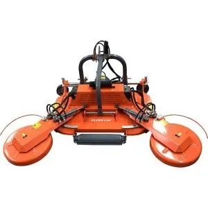 Tractor brushcutters with side disc Zeppelin Boomerang
