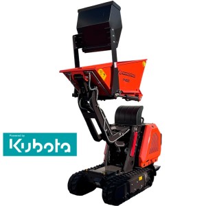 Mini-dumper di sollevamento Zeppelin Motore Rhinoceros XN800 Kubota