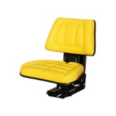 Asiento para tractor con respaldo ancho muelle trasero regulable y multiángulo