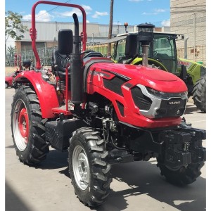 Tractor Hanwo 504 with anti-tipper and 4x4 50 HP