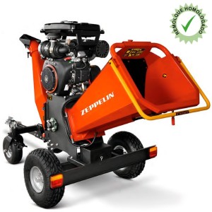 Trituradora de ramas Zeppelin con remolque homologado 35 HP