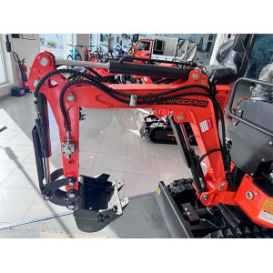 Mini excavadora pequeña 0,71T Rhinoceros MY660Z motor Loncin