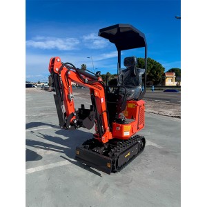 Mini excavadora pequeña 0,71T Rhinoceros MY660Z motor Loncin