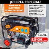 Бензиновий електрогенератор Zeppelin GZ5500 13 к.с