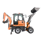 Дизельний комбінований екскаватор-навантажувач Rhino Mix TRX-Master 50 к.с. 2,8 т