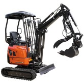 Miniexcavadora giratoria Rhinoceros 180 motor Kubota 1,6 T