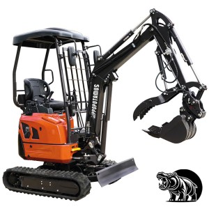 Minibagger Hippopotamus 180 Kubota 1.6 T 15 PS Motor