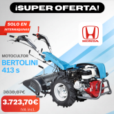 Motocoltivatore professionale Bertolini 413s Motore Honda 10.7 Hp