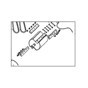 Bio-Häcksler mit verfolgte und Elektrostarter Anova BIO120TR
